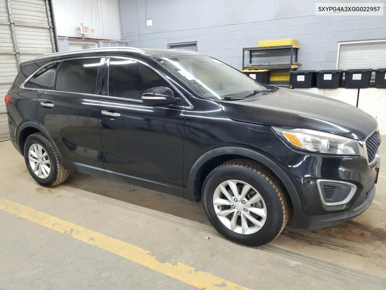 2016 Kia Sorento Lx VIN: 5XYPG4A3XGG022957 Lot: 71420094