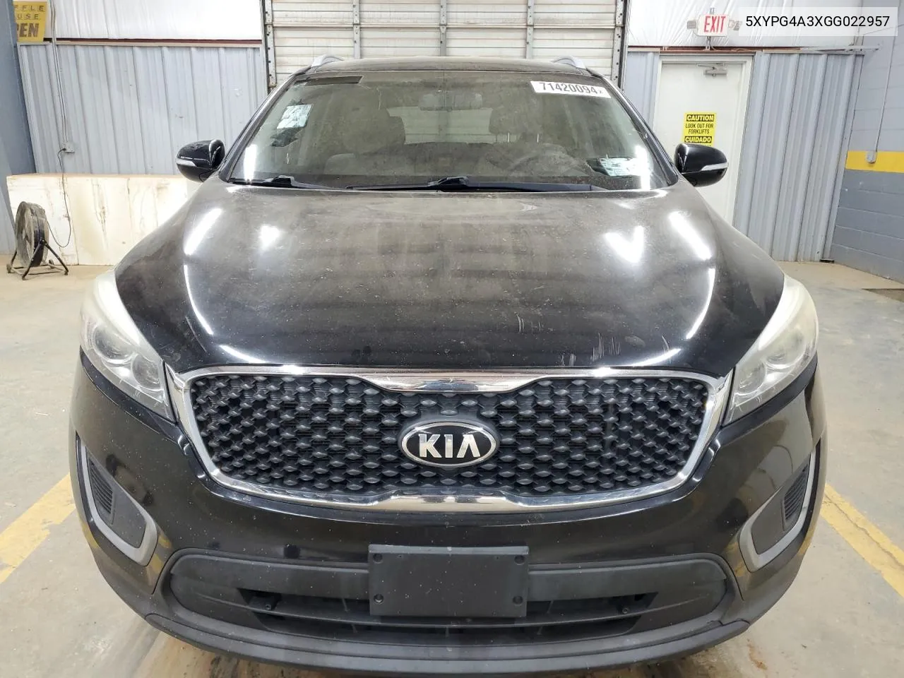 5XYPG4A3XGG022957 2016 Kia Sorento Lx