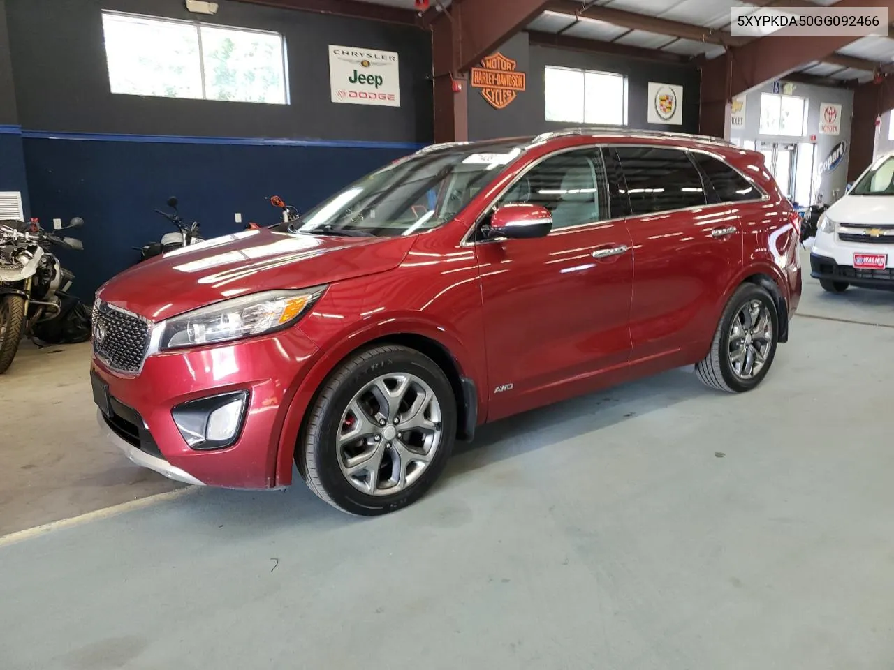 2016 Kia Sorento Sx VIN: 5XYPKDA50GG092466 Lot: 71439134