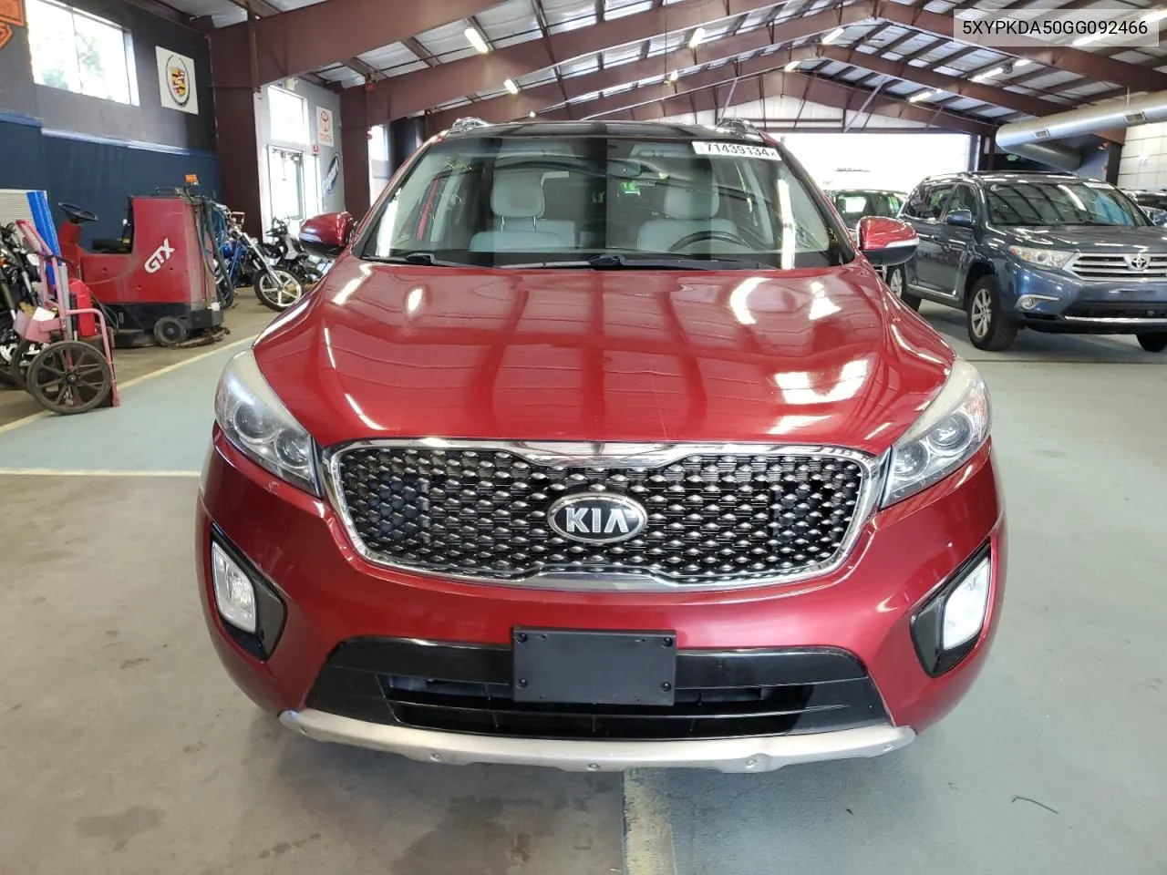 5XYPKDA50GG092466 2016 Kia Sorento Sx