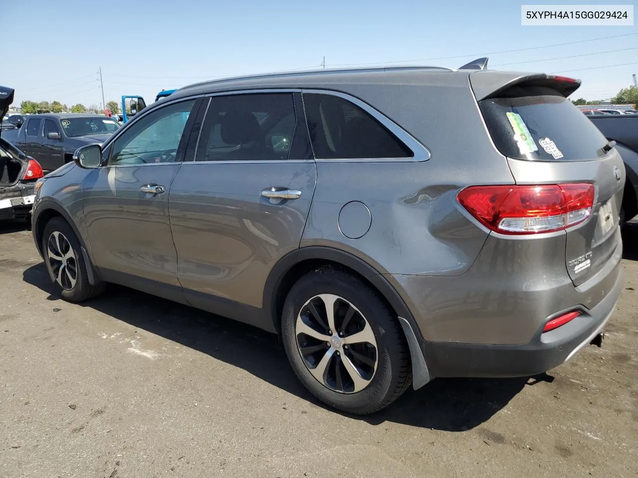 2016 Kia Sorento Ex VIN: 5XYPH4A15GG029424 Lot: 71634274