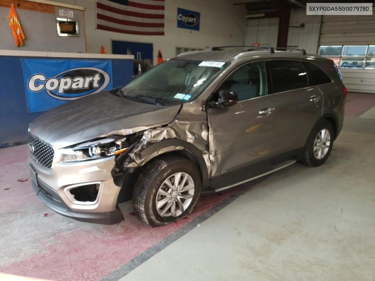 2016 Kia Sorento Lx VIN: 5XYPGDA55GG079780 Lot: 71749114