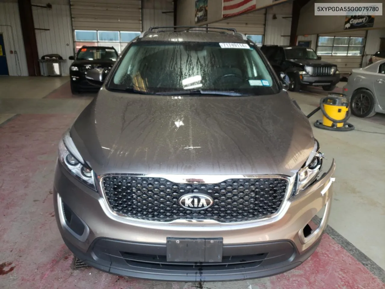 2016 Kia Sorento Lx VIN: 5XYPGDA55GG079780 Lot: 71749114