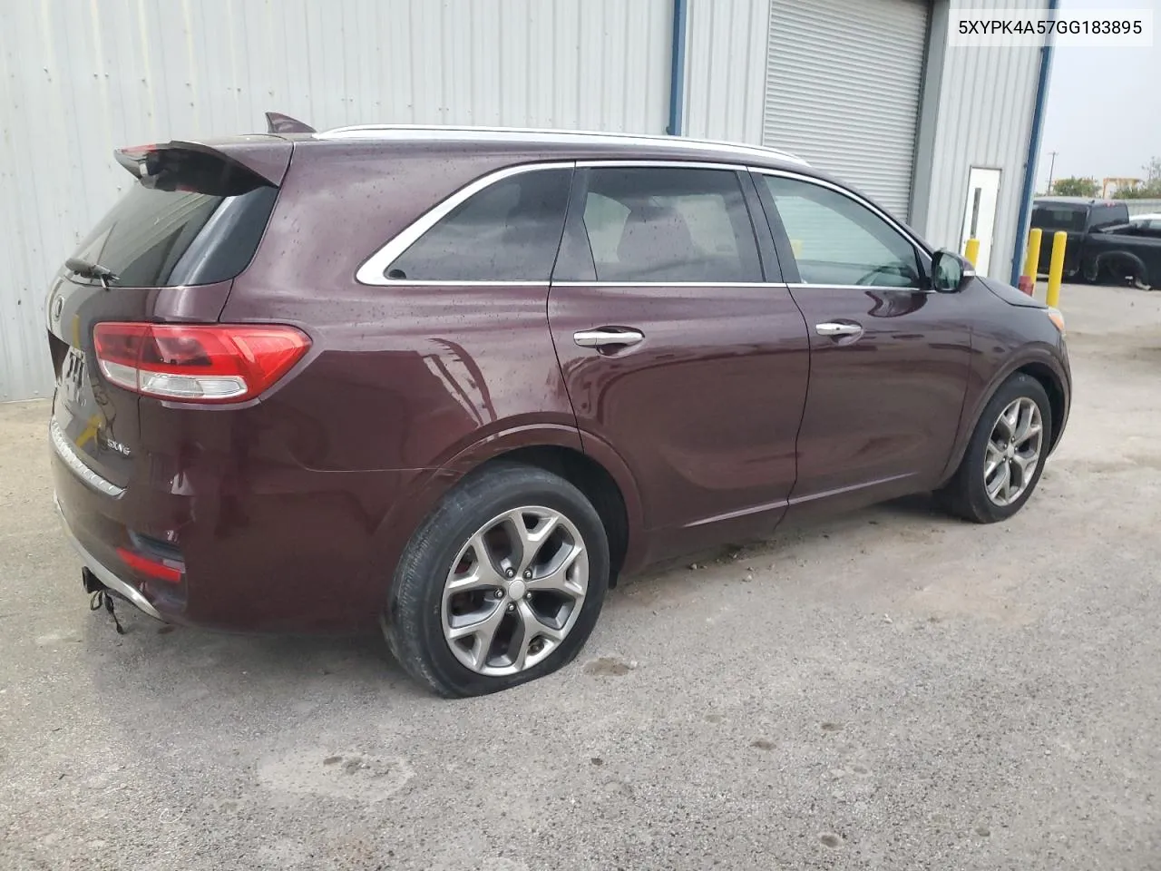 5XYPK4A57GG183895 2016 Kia Sorento Sx