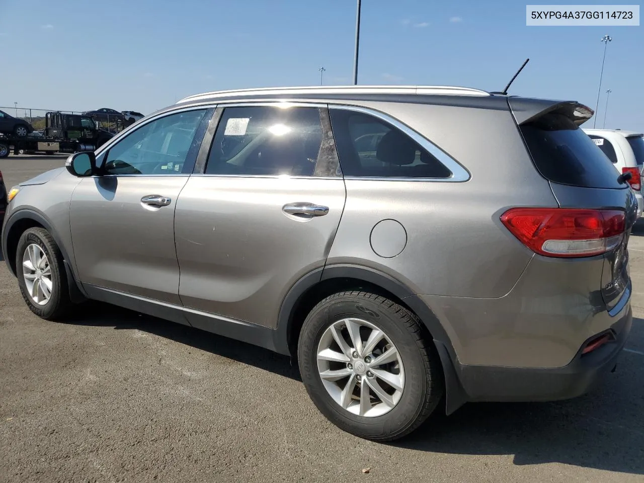 2016 Kia Sorento Lx VIN: 5XYPG4A37GG114723 Lot: 71882474