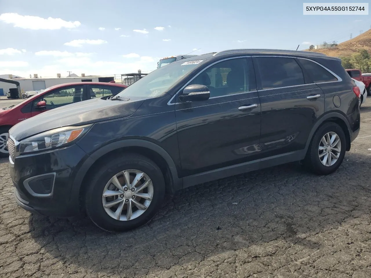 2016 Kia Sorento Lx VIN: 5XYPG4A55GG152744 Lot: 71895024