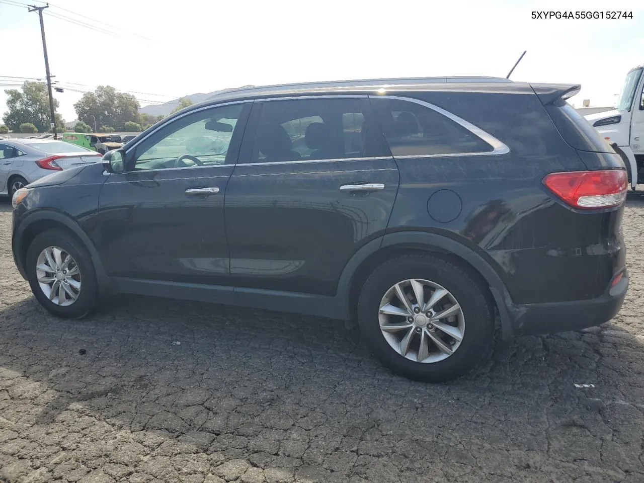 2016 Kia Sorento Lx VIN: 5XYPG4A55GG152744 Lot: 71895024