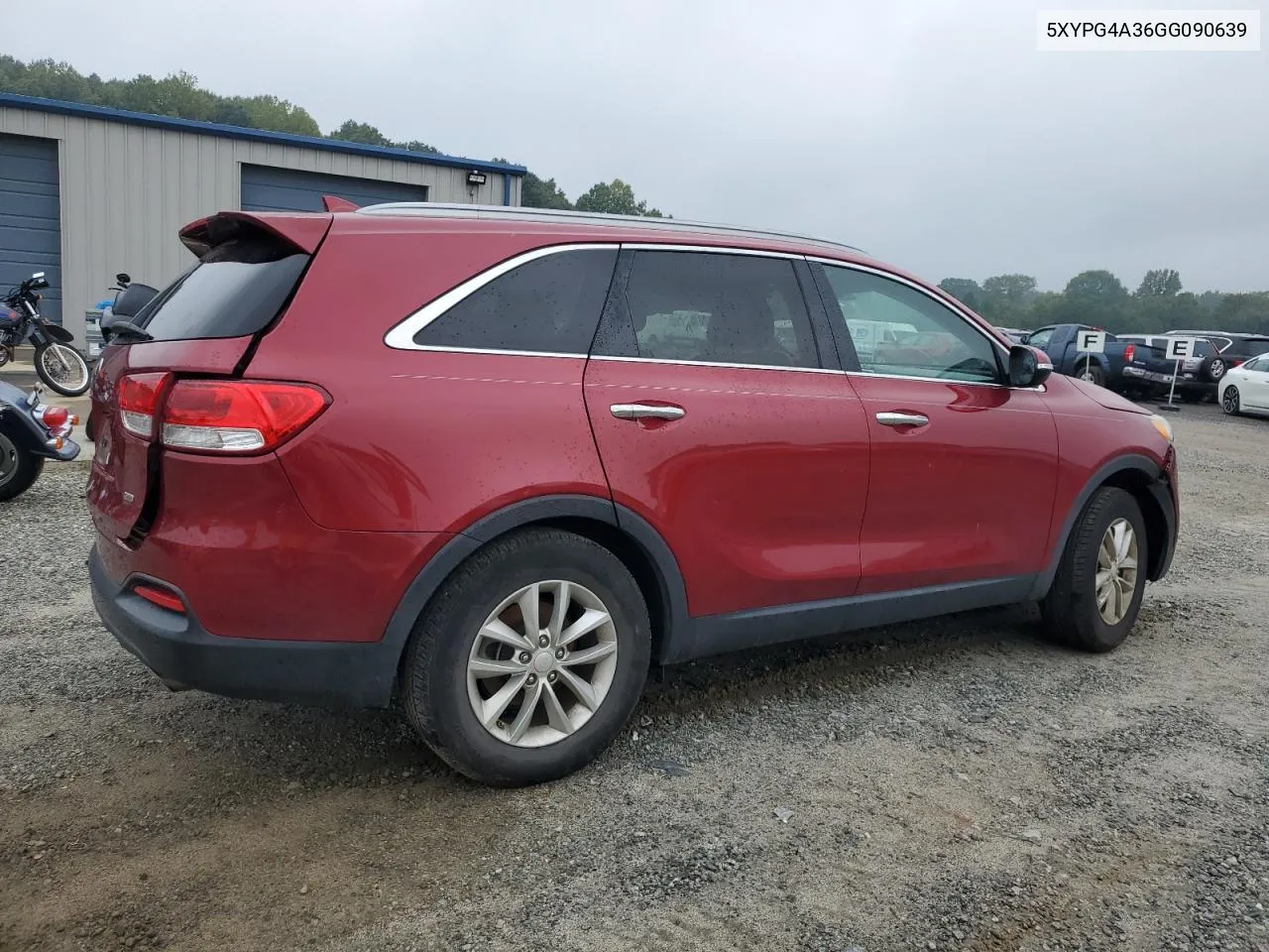 5XYPG4A36GG090639 2016 Kia Sorento Lx