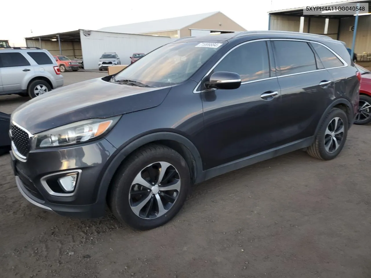 2016 Kia Sorento Ex VIN: 5XYPH4A11GG040548 Lot: 71999884