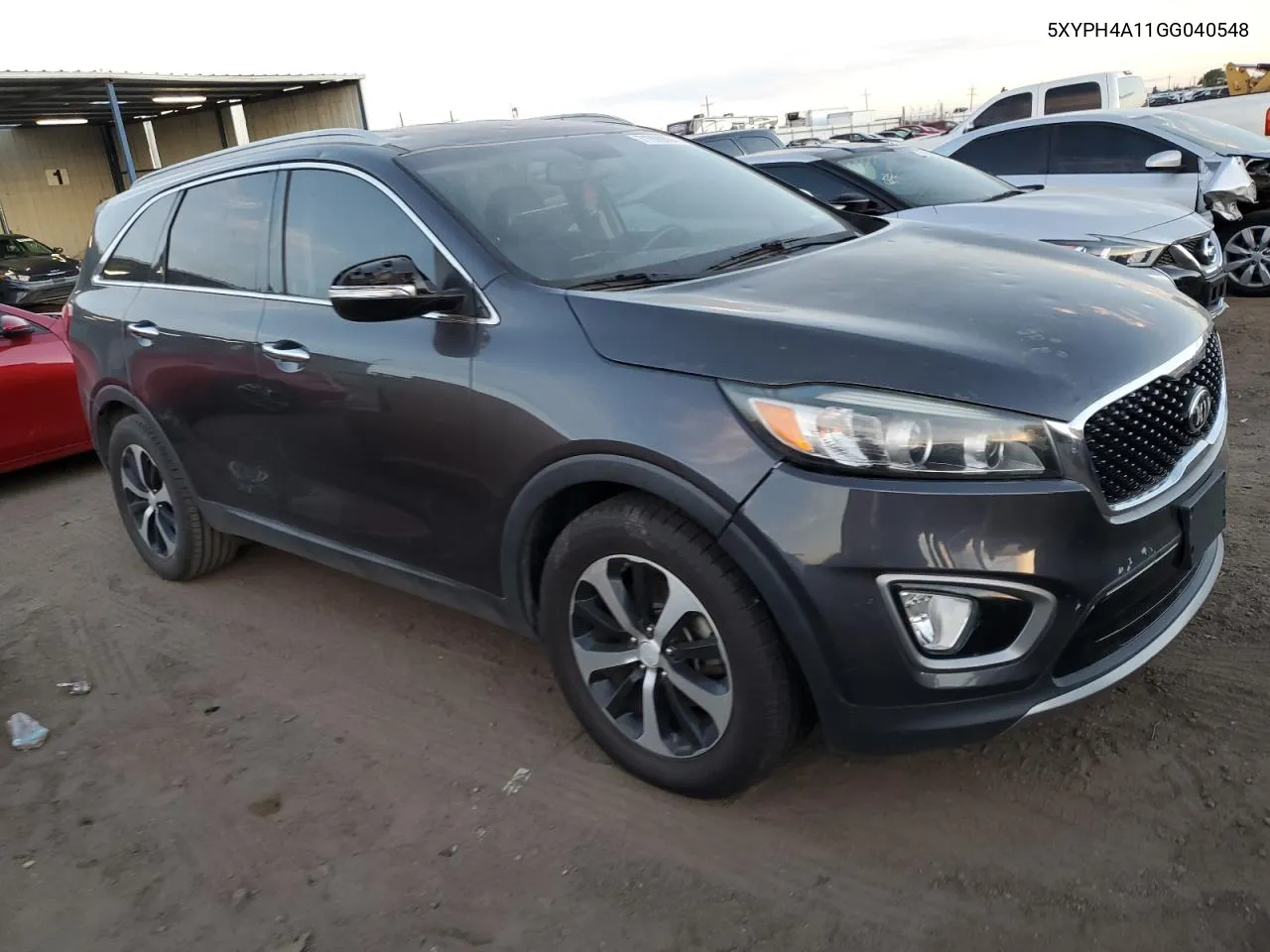 2016 Kia Sorento Ex VIN: 5XYPH4A11GG040548 Lot: 71999884