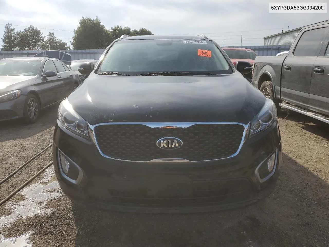 5XYPGDA53GG094200 2016 Kia Sorento Lx