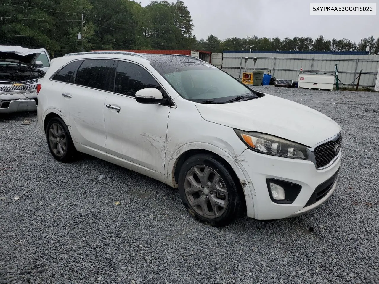 2016 Kia Sorento Sx VIN: 5XYPK4A53GG018023 Lot: 72214634