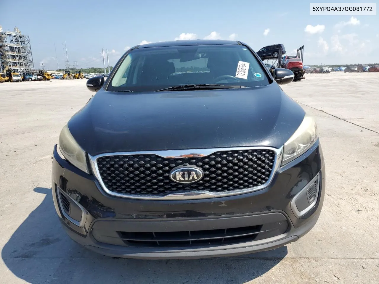 2016 Kia Sorento Lx VIN: 5XYPG4A37GG081772 Lot: 72336764