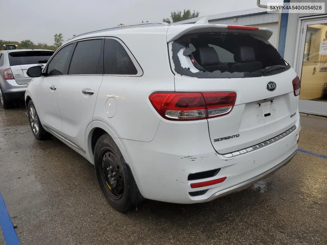 2016 Kia Sorento Sx VIN: 5XYPK4A54GG054528 Lot: 72373354