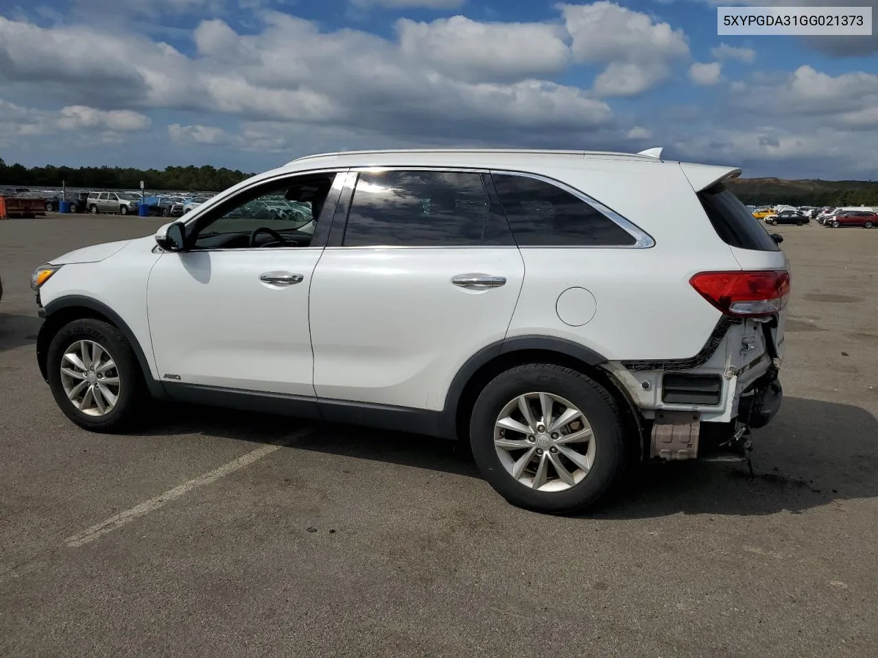 2016 Kia Sorento Lx VIN: 5XYPGDA31GG021373 Lot: 72455644