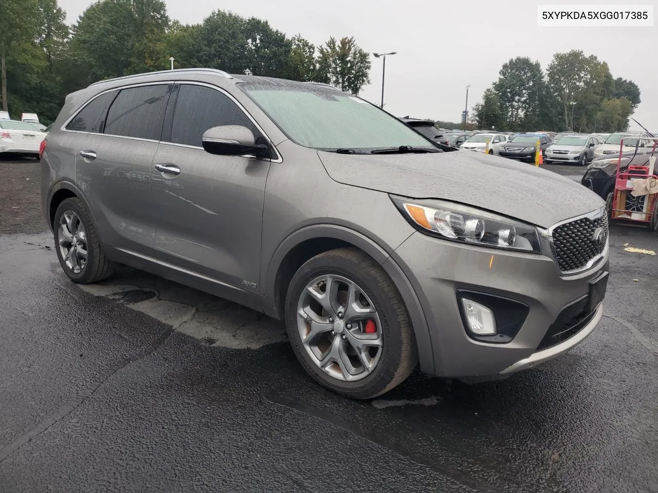 2016 Kia Sorento Sx VIN: 5XYPKDA5XGG017385 Lot: 72918624