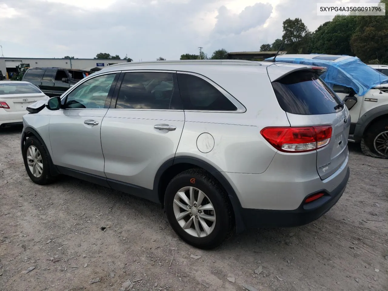 2016 Kia Sorento Lx VIN: 5XYPG4A35GG091796 Lot: 73013564