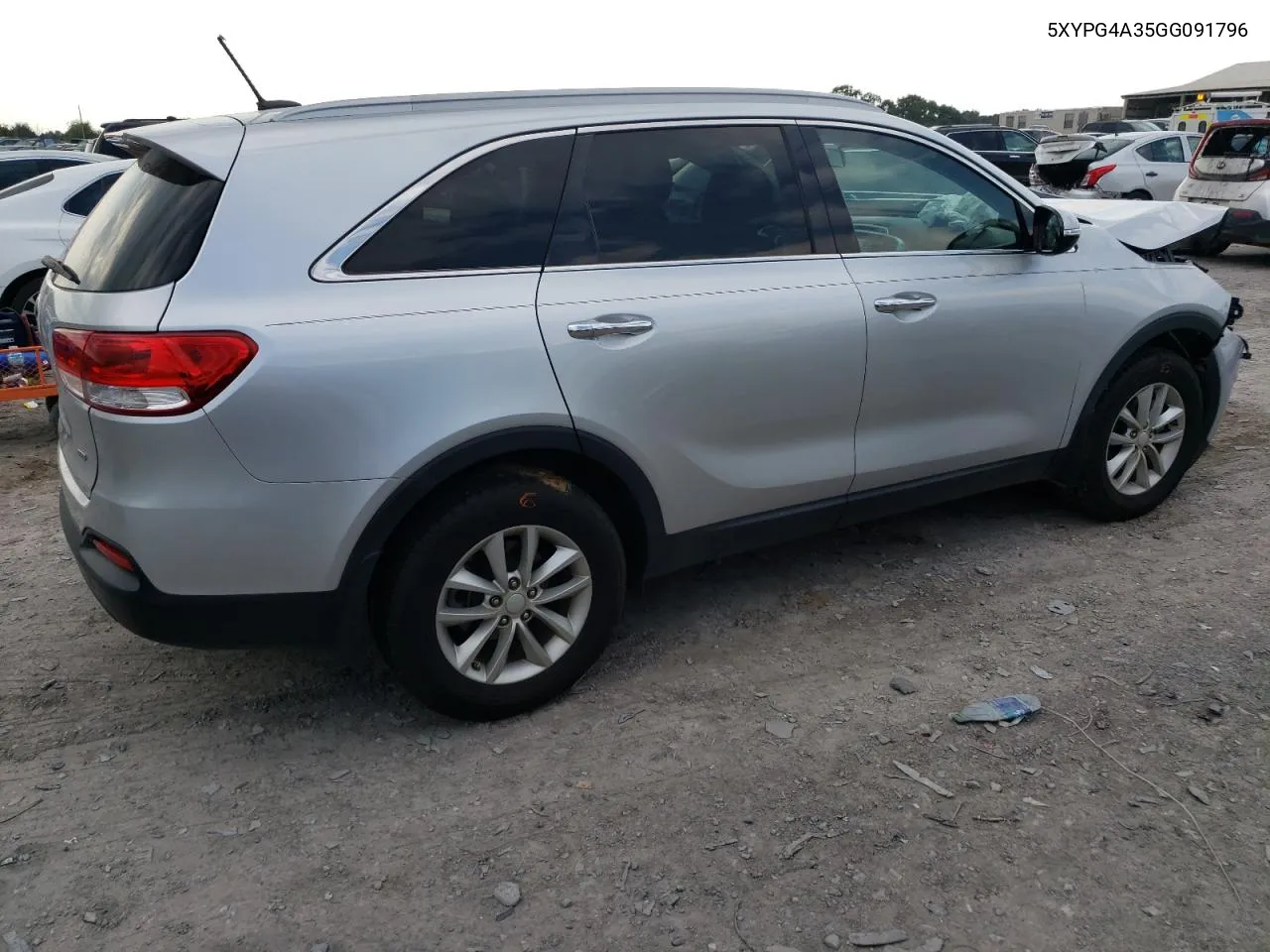 2016 Kia Sorento Lx VIN: 5XYPG4A35GG091796 Lot: 73013564