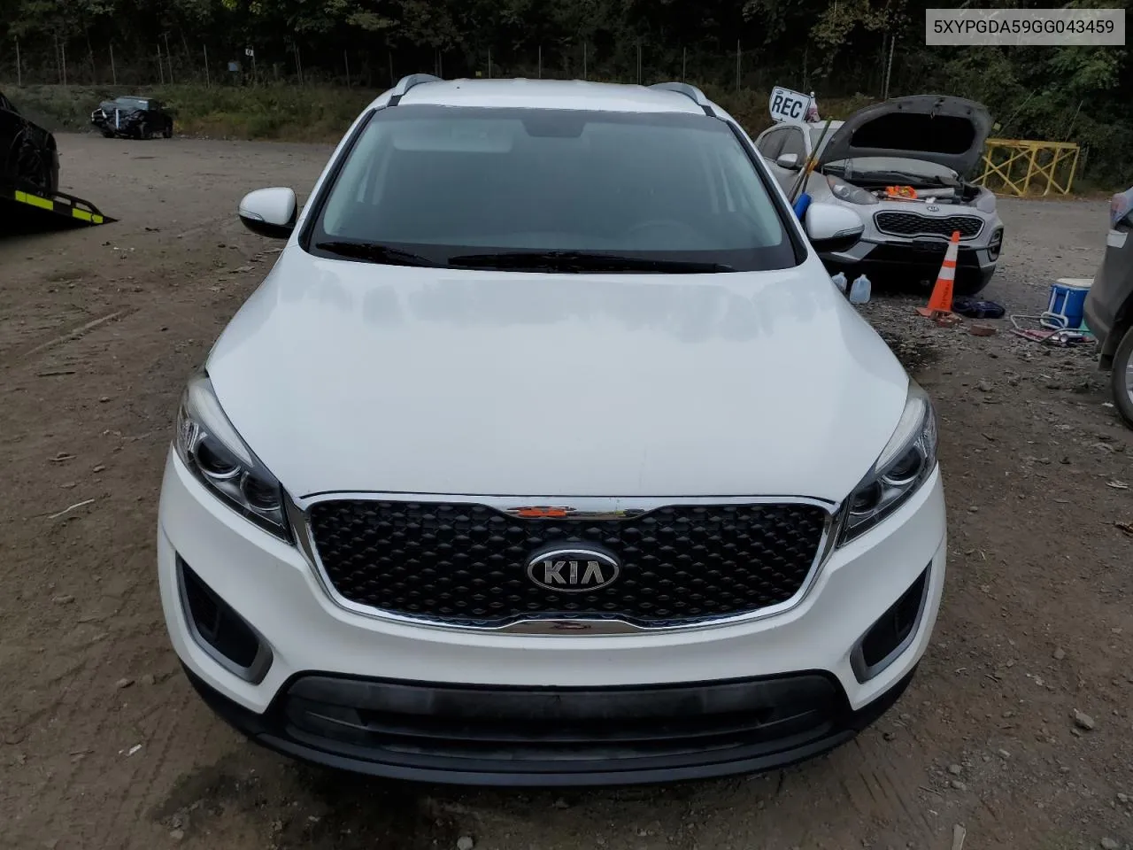 2016 Kia Sorento Lx VIN: 5XYPGDA59GG043459 Lot: 73297704