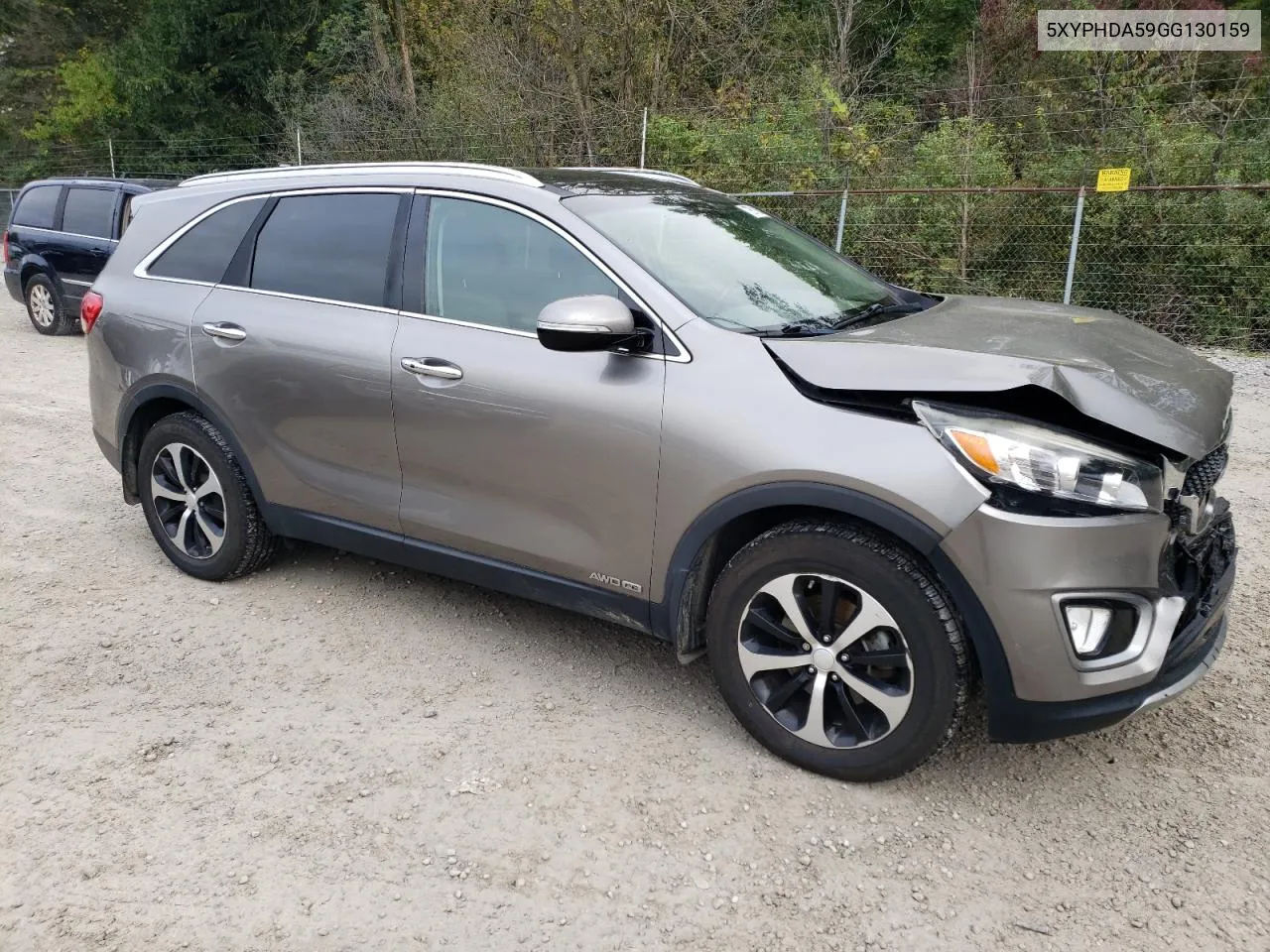 2016 Kia Sorento Ex VIN: 5XYPHDA59GG130159 Lot: 73511564