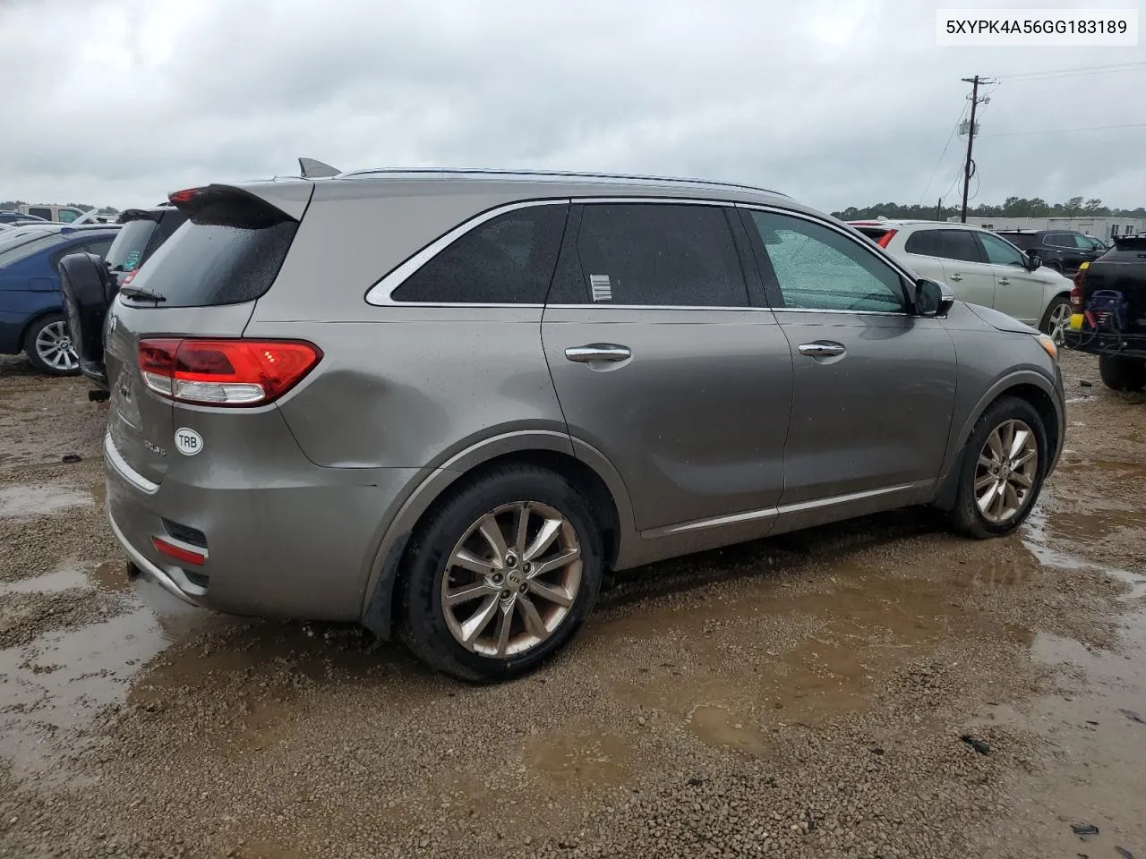 5XYPK4A56GG183189 2016 Kia Sorento Sx