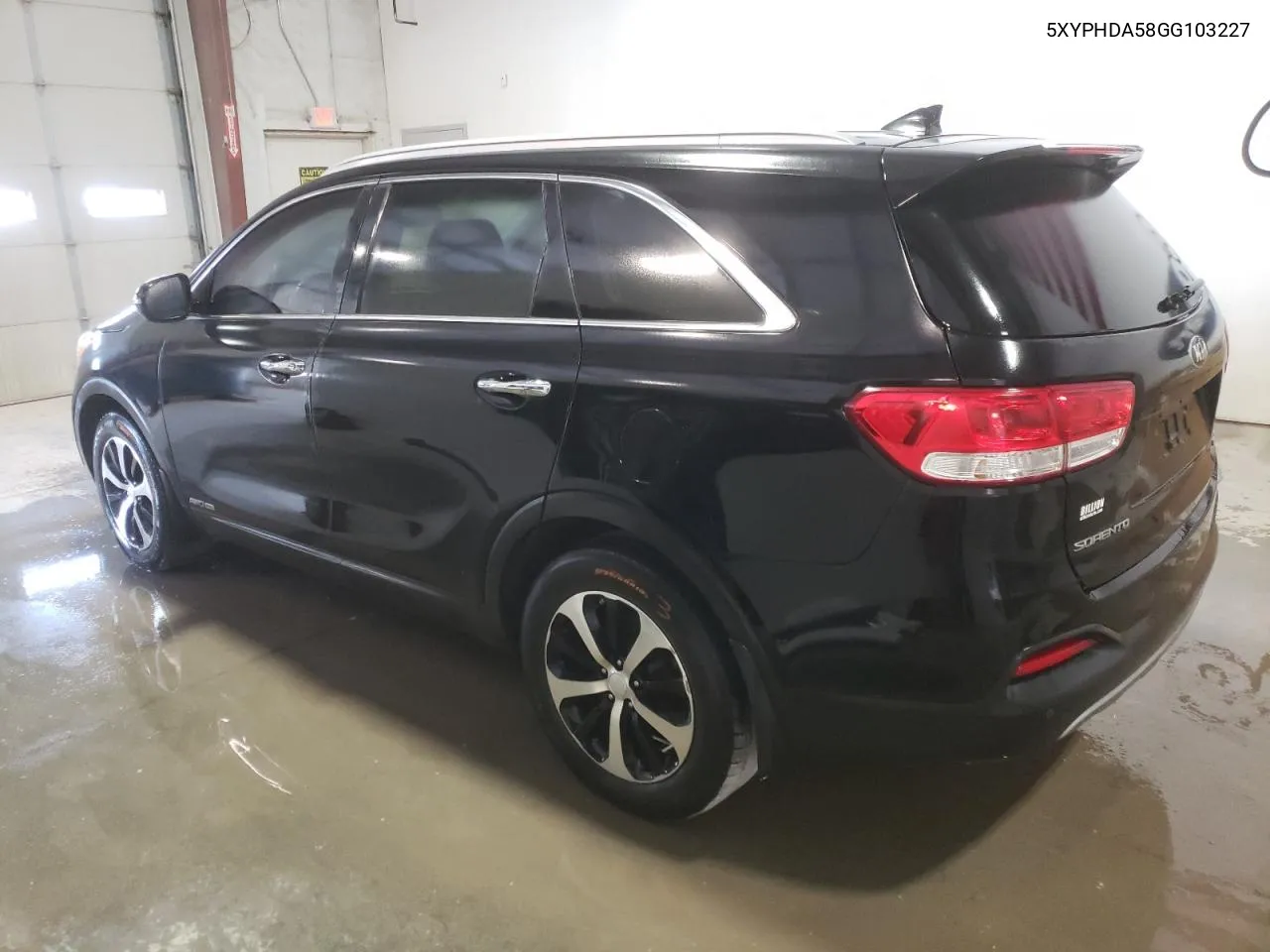 2016 Kia Sorento Ex VIN: 5XYPHDA58GG103227 Lot: 73764014