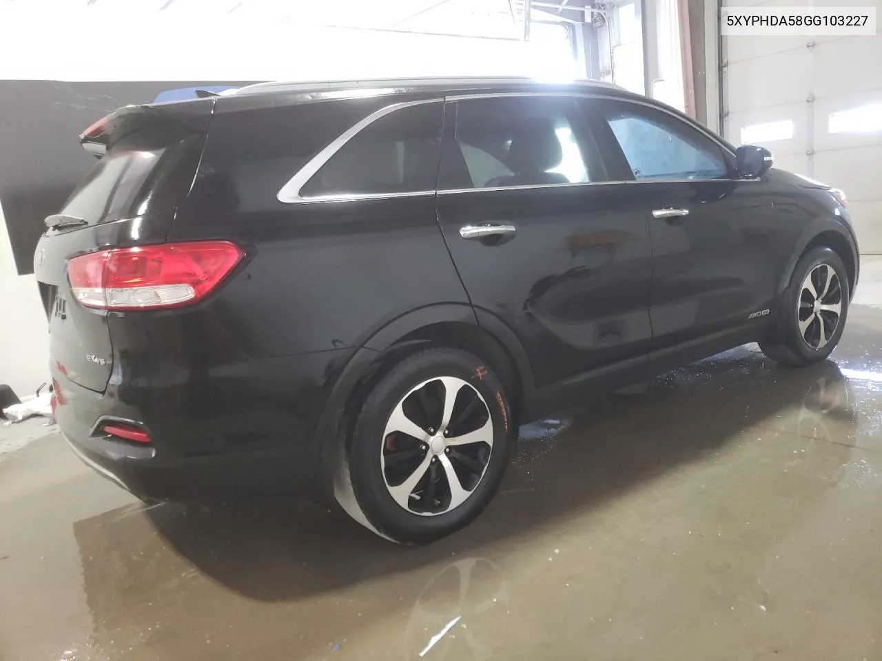 2016 Kia Sorento Ex VIN: 5XYPHDA58GG103227 Lot: 73764014