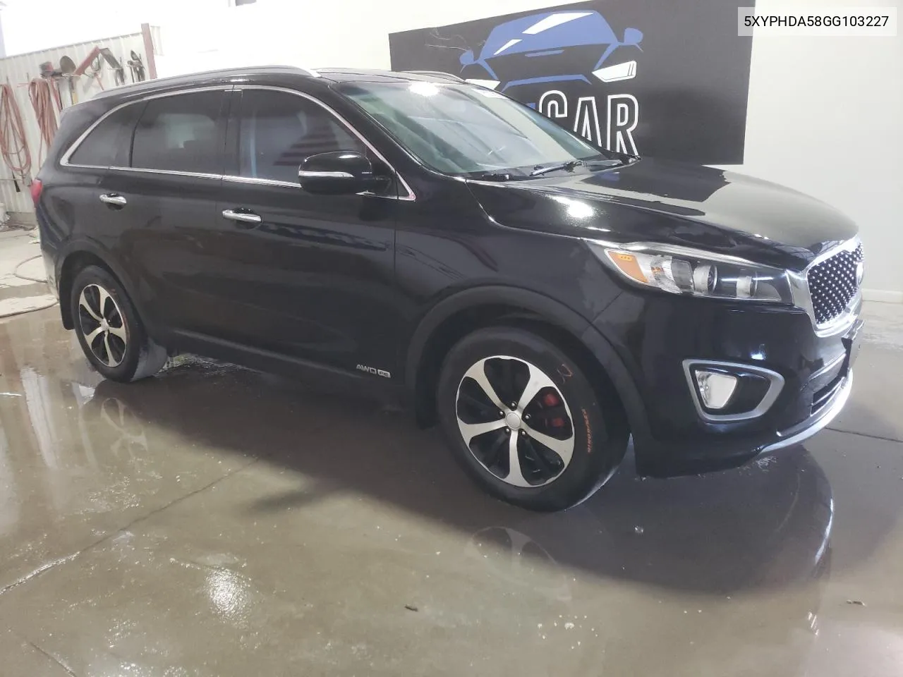 2016 Kia Sorento Ex VIN: 5XYPHDA58GG103227 Lot: 73764014