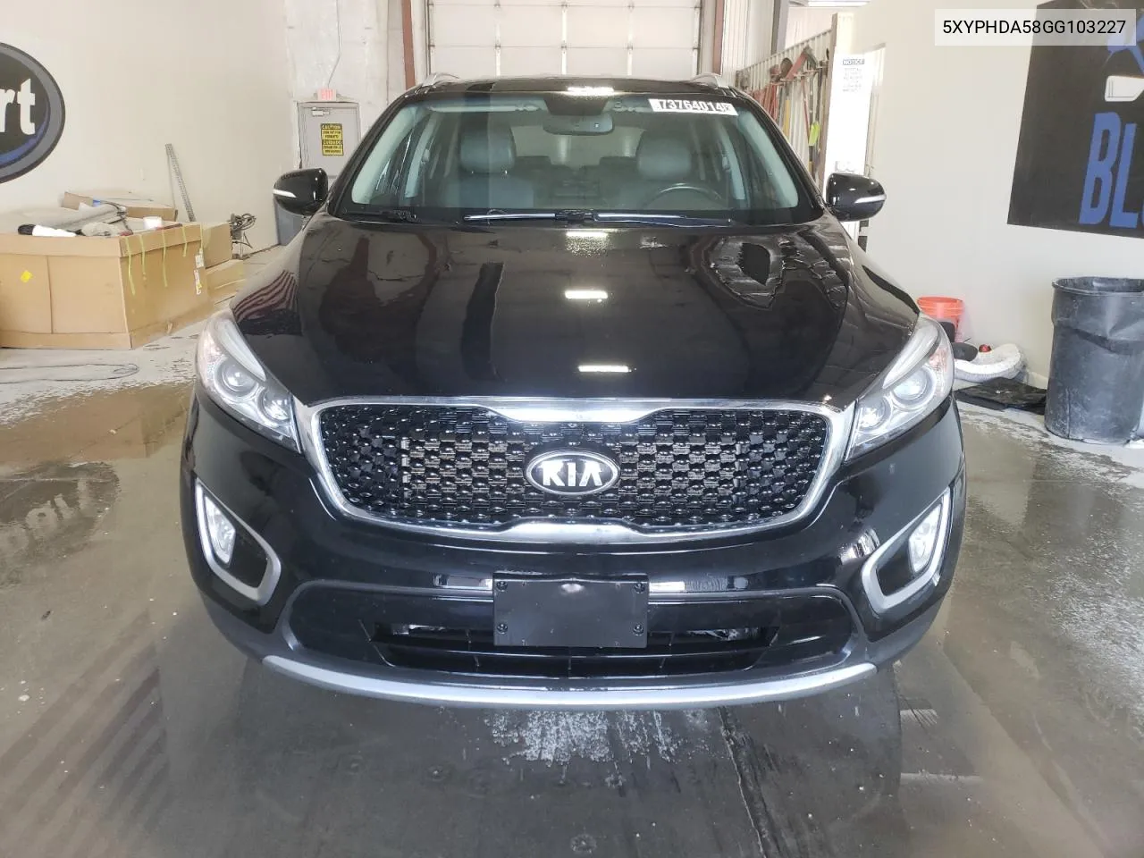 2016 Kia Sorento Ex VIN: 5XYPHDA58GG103227 Lot: 73764014