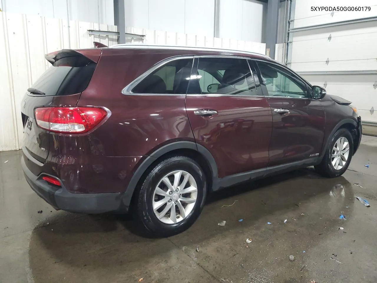 2016 Kia Sorento Lx VIN: 5XYPGDA50GG060179 Lot: 73795284