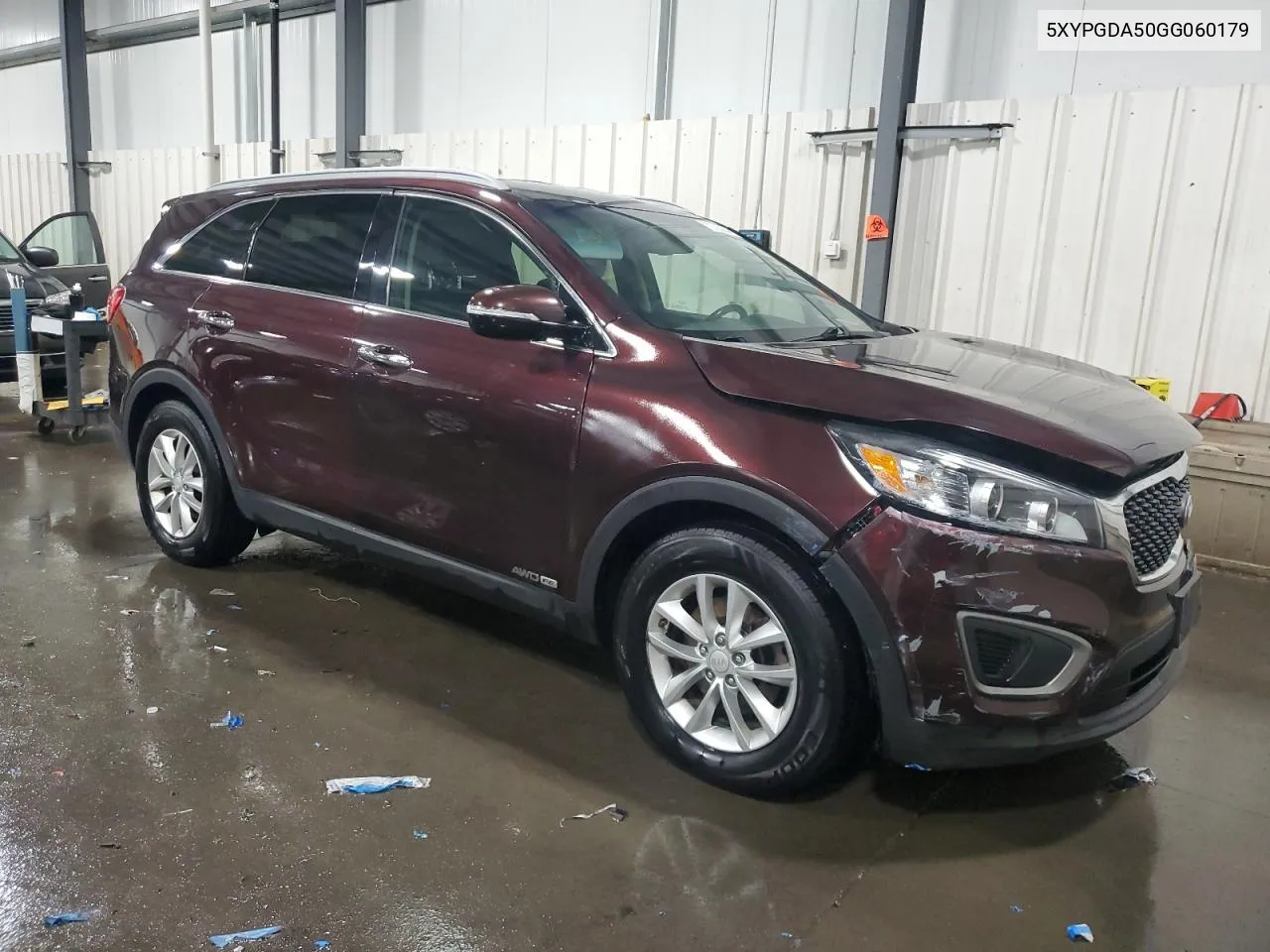 2016 Kia Sorento Lx VIN: 5XYPGDA50GG060179 Lot: 73795284