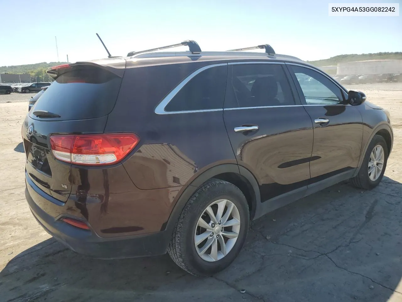 2016 Kia Sorento Lx VIN: 5XYPG4A53GG082242 Lot: 73984404