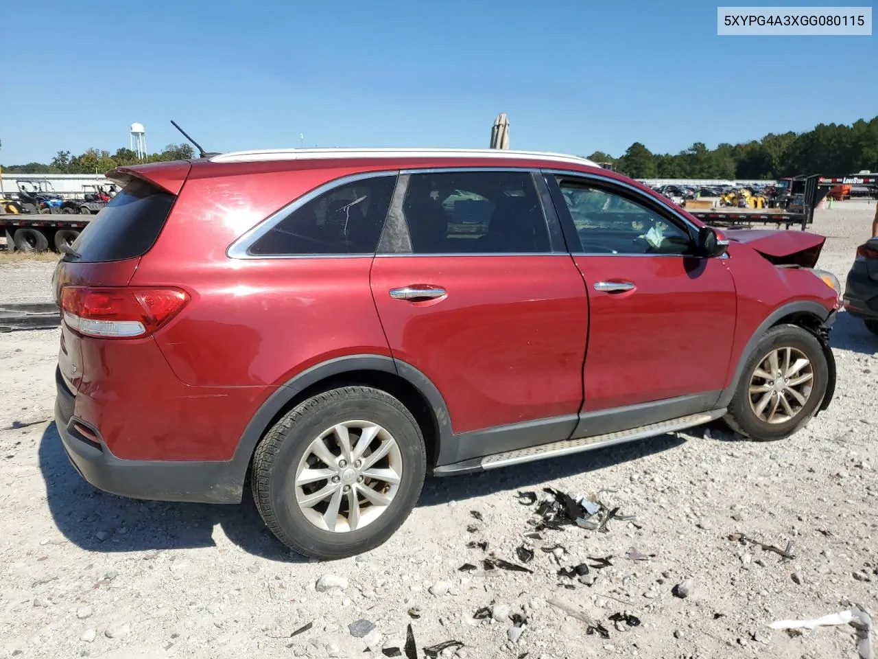 5XYPG4A3XGG080115 2016 Kia Sorento Lx