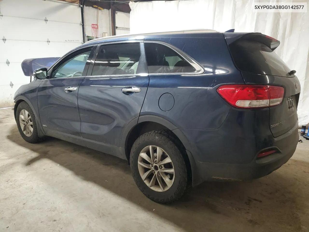 2016 Kia Sorento Lx VIN: 5XYPGDA38GG142577 Lot: 75476354