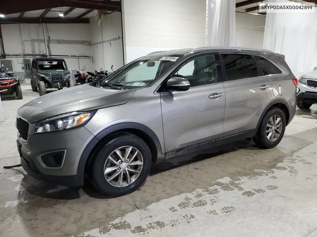 2016 Kia Sorento Lx VIN: 5XYPGDA5XGG042899 Lot: 75629594