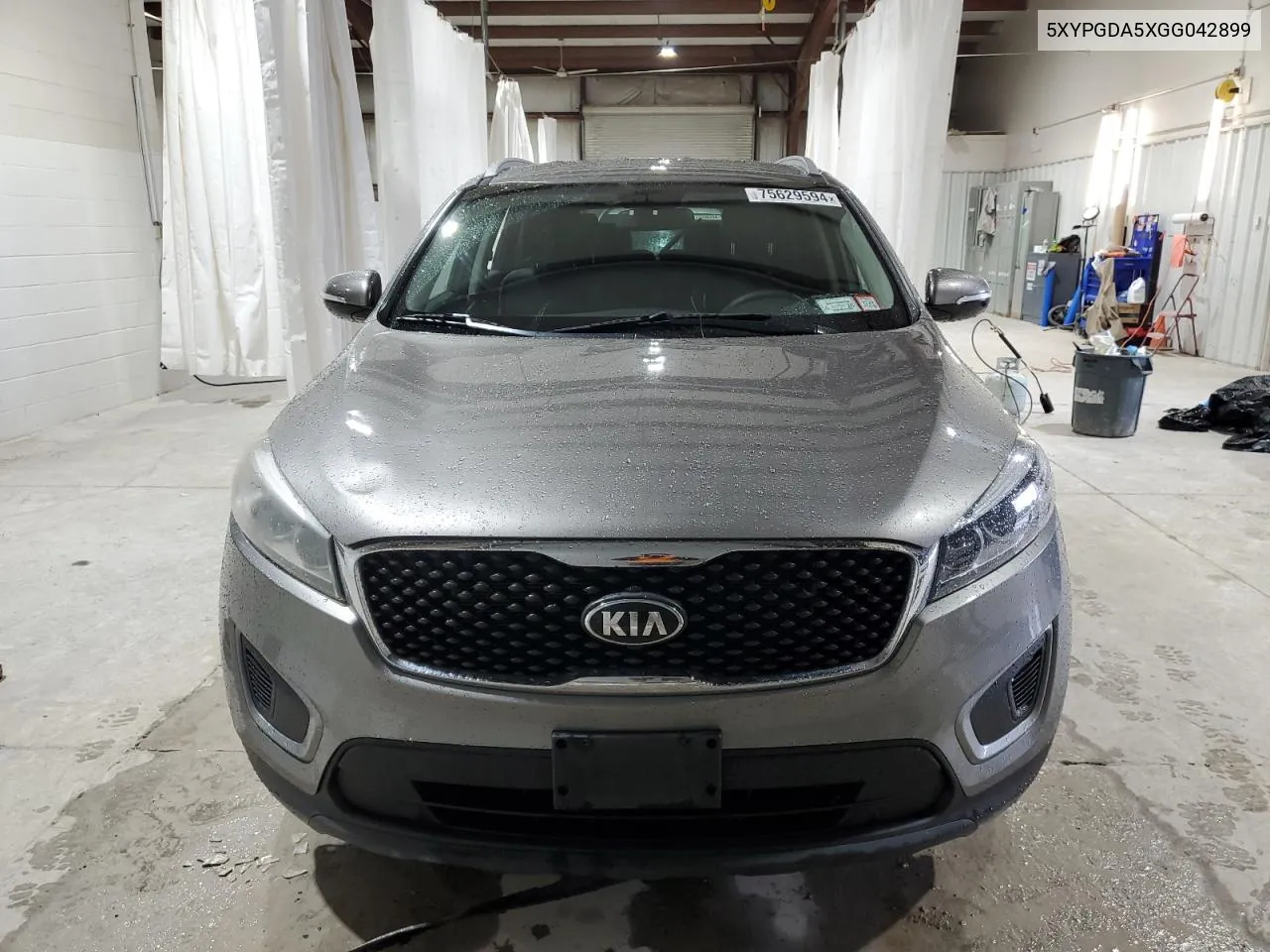 2016 Kia Sorento Lx VIN: 5XYPGDA5XGG042899 Lot: 75629594