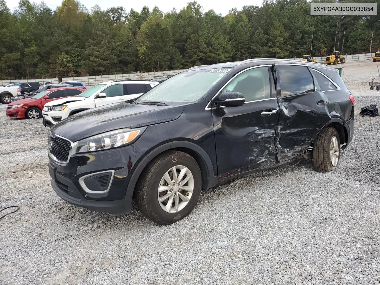 2016 Kia Sorento Lx VIN: 5XYPG4A30GG033854 Lot: 75687614