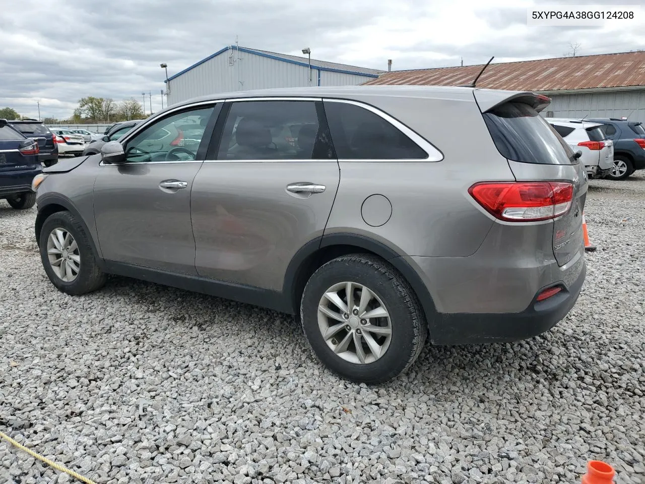 2016 Kia Sorento Lx VIN: 5XYPG4A38GG124208 Lot: 75737244