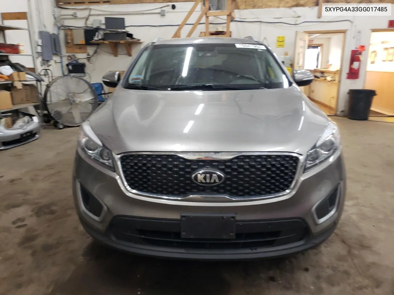 2016 Kia Sorento Lx VIN: 5XYPG4A33GG017485 Lot: 75947964