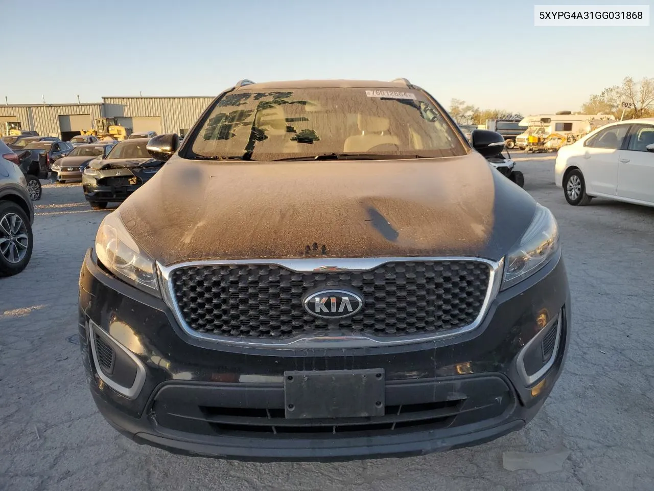 2016 Kia Sorento Lx VIN: 5XYPG4A31GG031868 Lot: 76012864