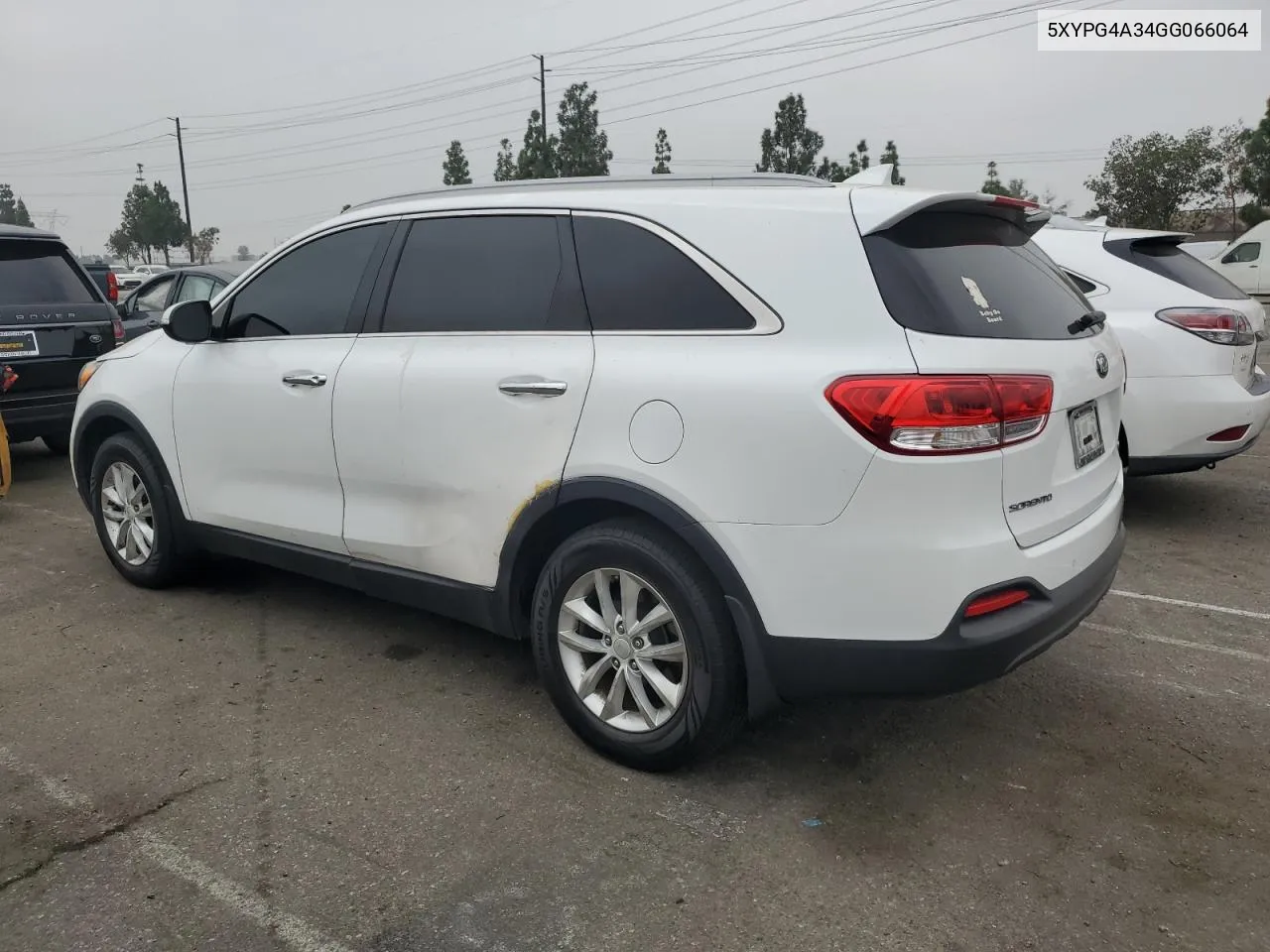 2016 Kia Sorento Lx VIN: 5XYPG4A34GG066064 Lot: 76061724