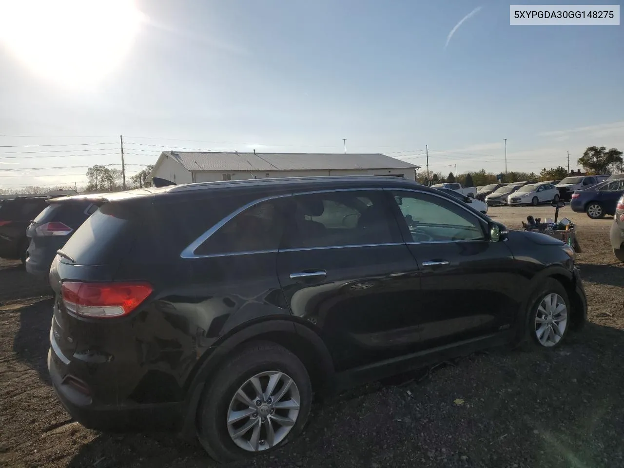 2016 Kia Sorento Lx VIN: 5XYPGDA30GG148275 Lot: 76717924