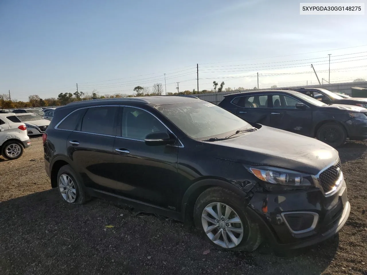 2016 Kia Sorento Lx VIN: 5XYPGDA30GG148275 Lot: 76717924