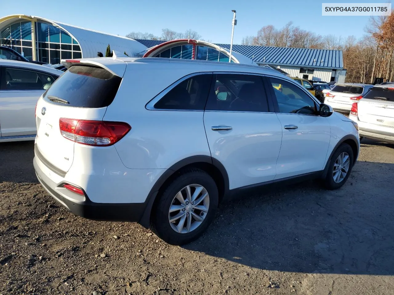 2016 Kia Sorento Lx VIN: 5XYPG4A37GG011785 Lot: 76809794