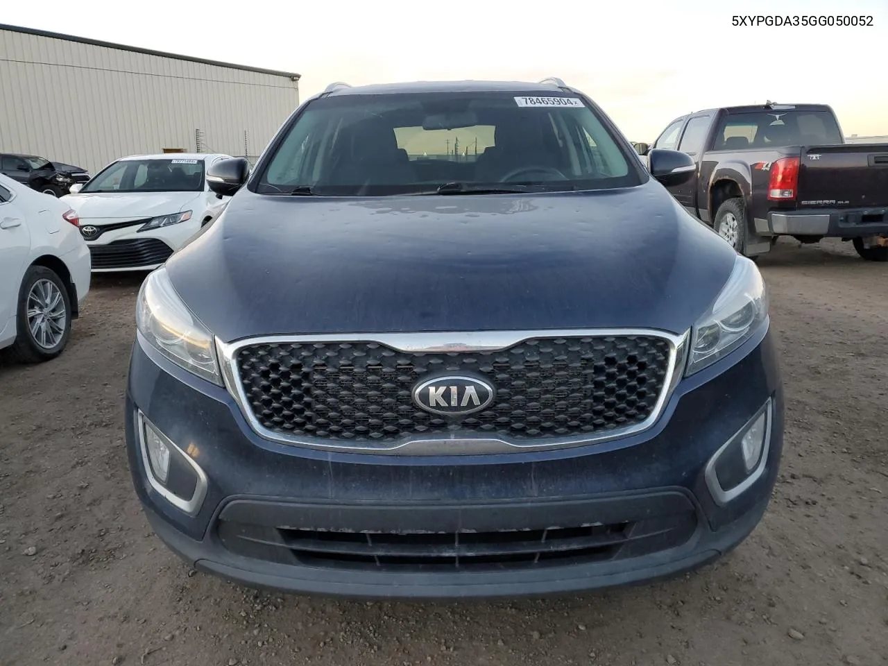 2016 Kia Sorento Lx VIN: 5XYPGDA35GG050052 Lot: 78465904