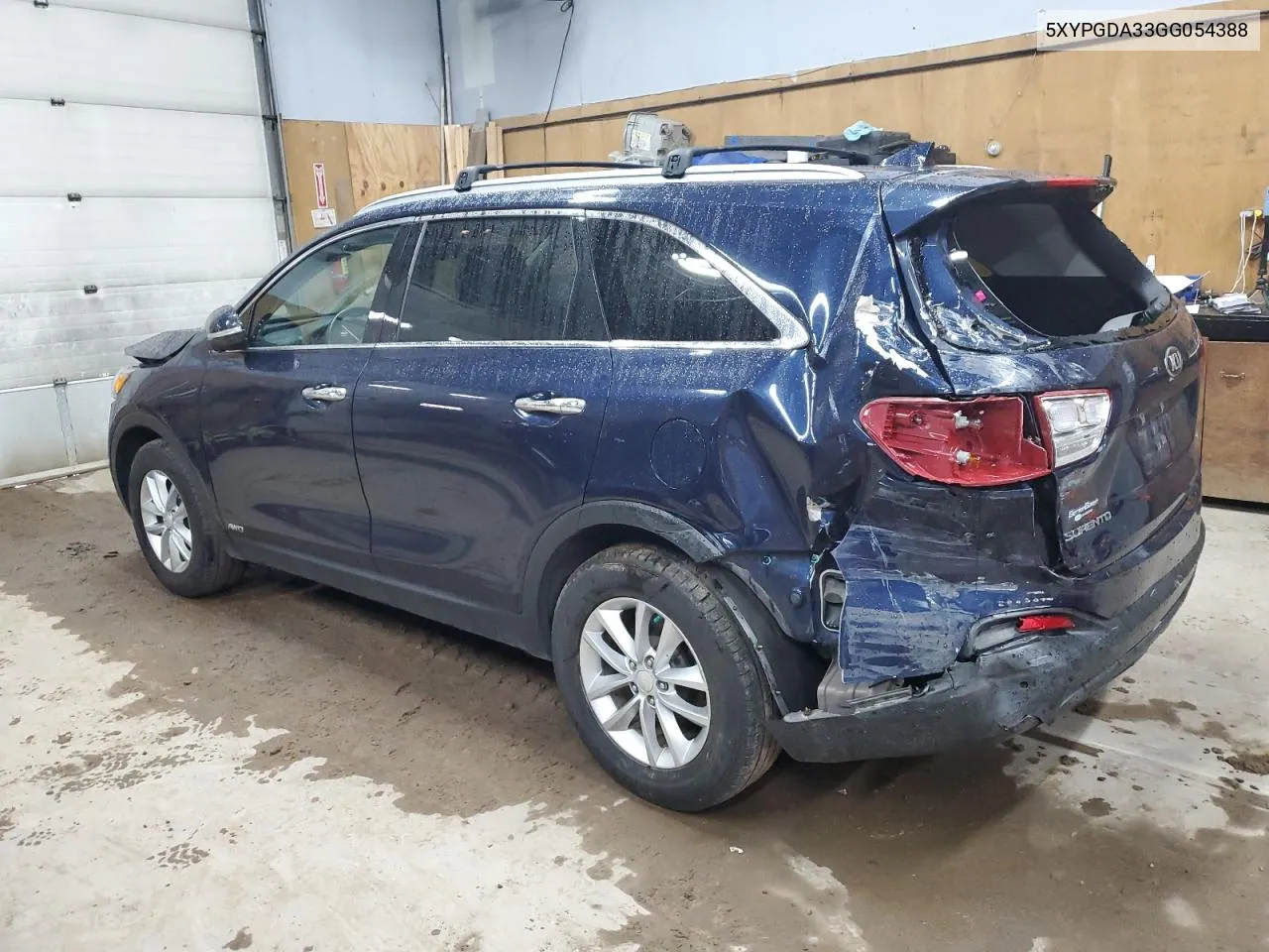 2016 Kia Sorento Lx VIN: 5XYPGDA33GG054388 Lot: 78609264