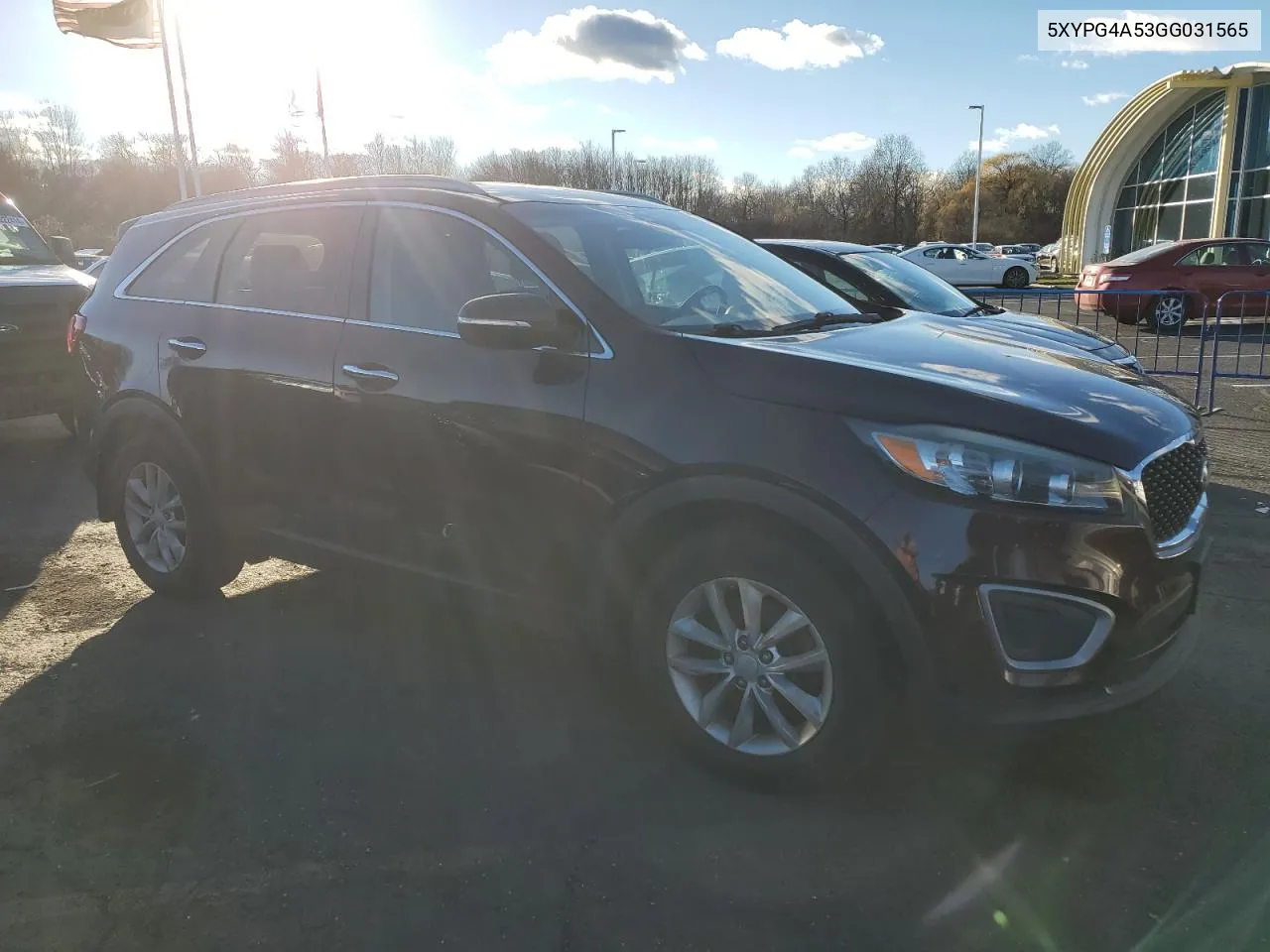 2016 Kia Sorento Lx VIN: 5XYPG4A53GG031565 Lot: 78877314