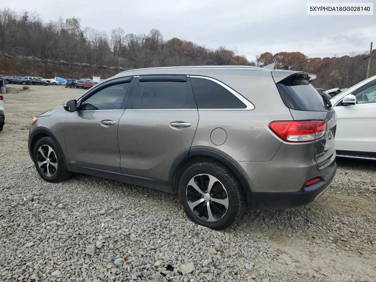 2016 Kia Sorento Ex VIN: 5XYPHDA18GG028140 Lot: 79282064