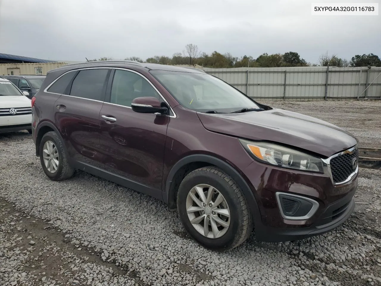 5XYPG4A32GG116783 2016 Kia Sorento Lx