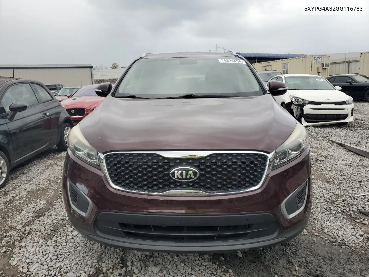 5XYPG4A32GG116783 2016 Kia Sorento Lx